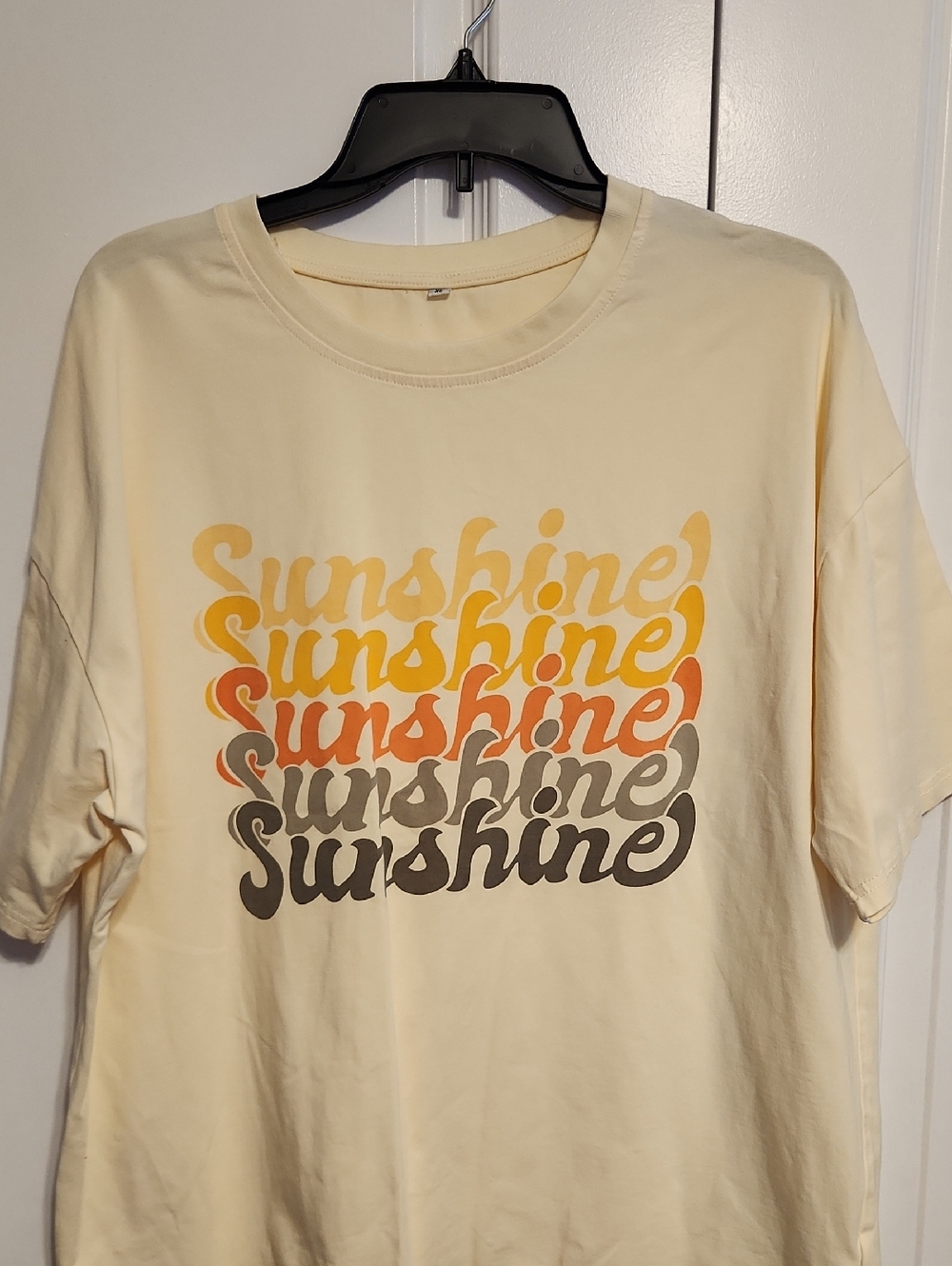 Sunshine Graphic Tee - Yellow Cream